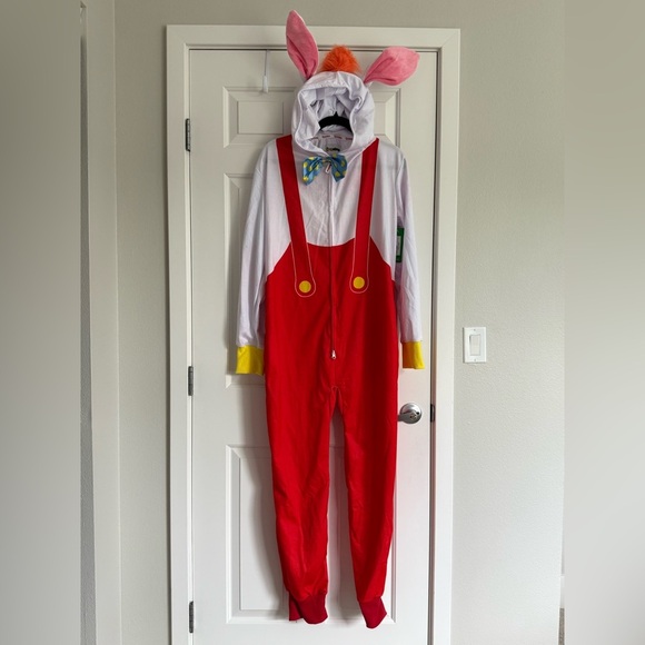 Tipsy Elves Red and White Bunny Costume - Picture 4 of 11